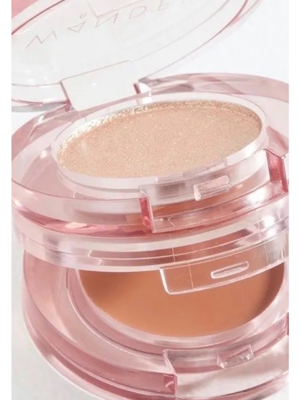 Wander Beauty Champagne Cream-to-Shimmer Highlighter Duo
